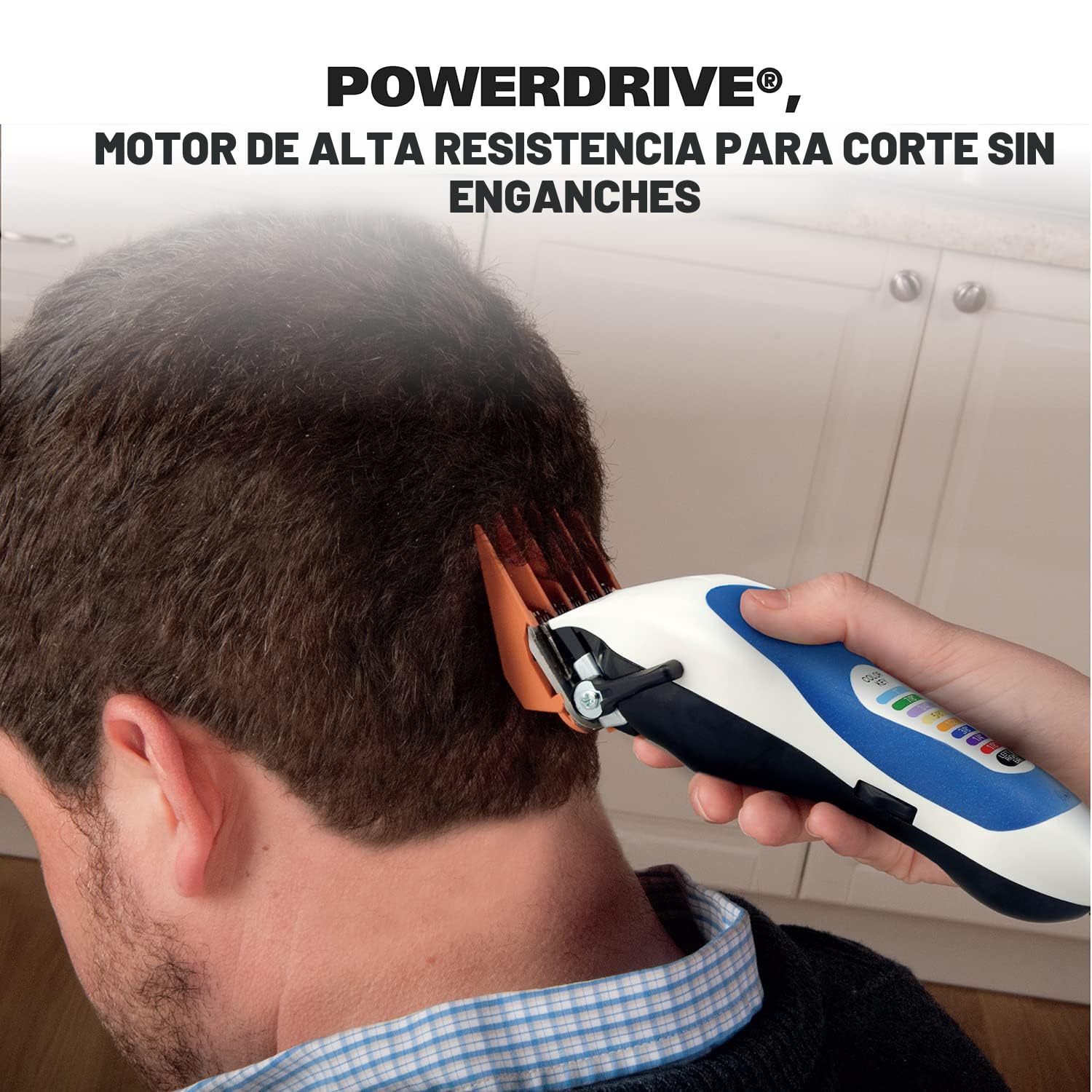 Juego de rasuradora de cabello completo Wahl Color Pro con accesori...