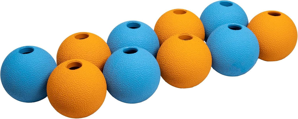 Amazon Basics Juguetes para perros, bolas de goma para atrapar inte...