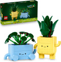 LEGO Botanicals Happy Plants - Juguete de construcción para niños,...