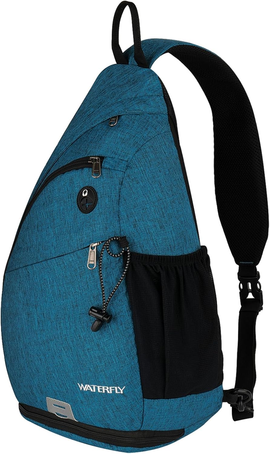 WATERFLY - Mochila con eslinga, bandolera pequeña, bolsa de hombro...