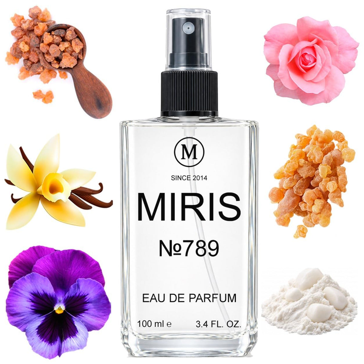 MIRIS No. 789, Inspired by Flower, Eau de Parfum de larga duración...