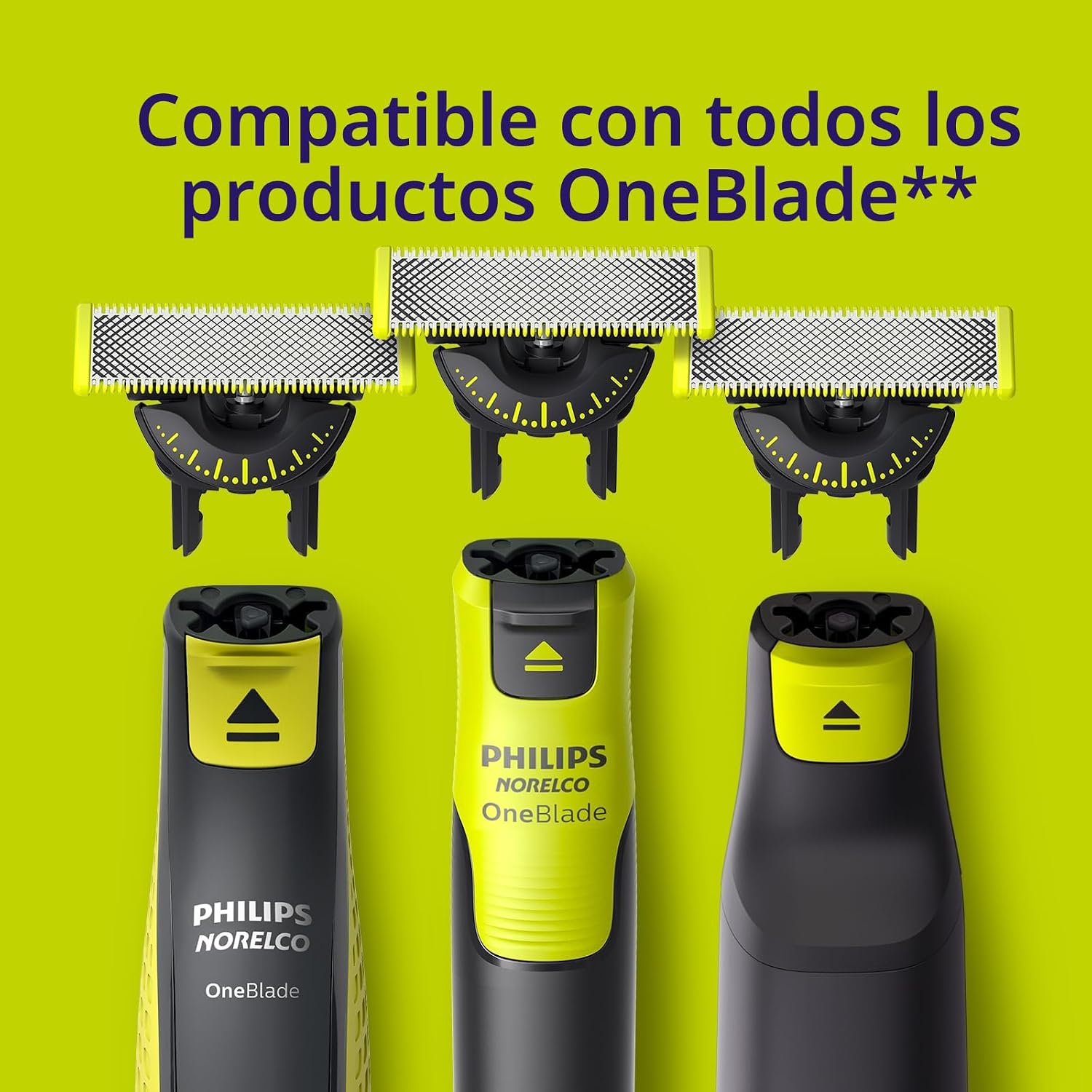 Philips Norelco OneBlade 360 Hojas de Reemplazo, para Afeitadora y...
