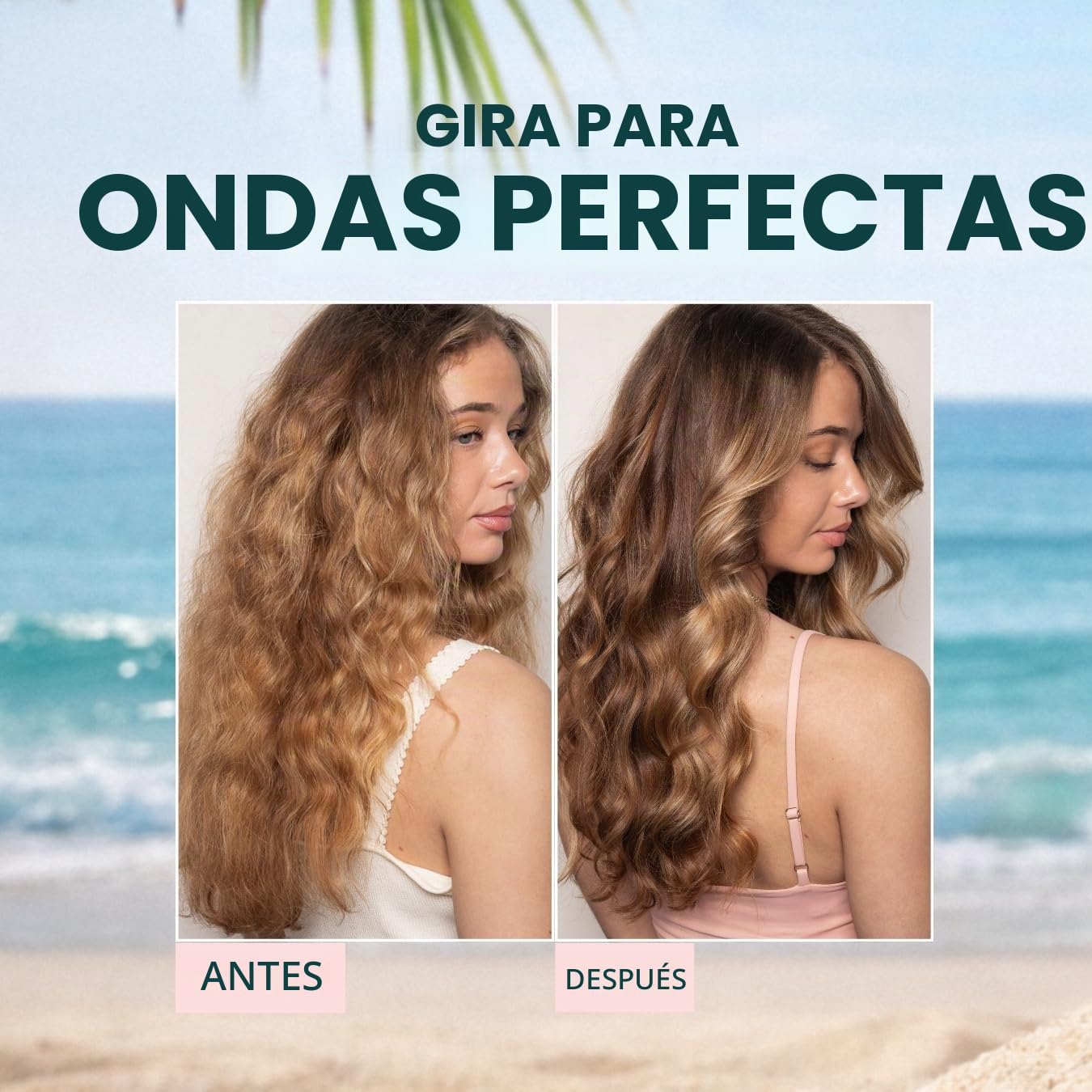 Beachwaver Rizador giratorio B1 \u2013 Rizador automático de cerámi...