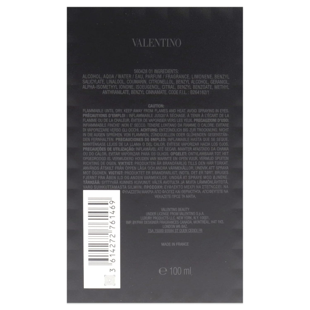 Valentino Uomo Born In Roma EDT espray para hombre de 3.4 onzas |