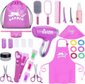 Gifts2U Juguetes de Peluquería para Niñas, Set de Juego de Peluquer...