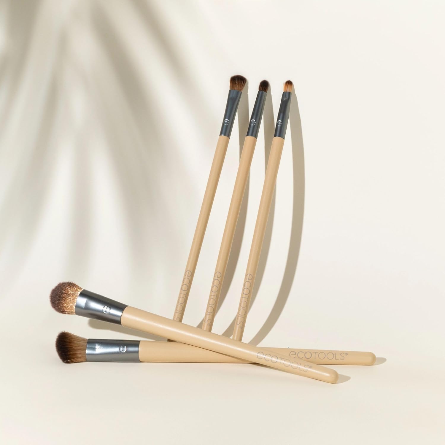 EcoTools Daily Defined Kit de Brochas para Ojos, Brochas de Maquill...