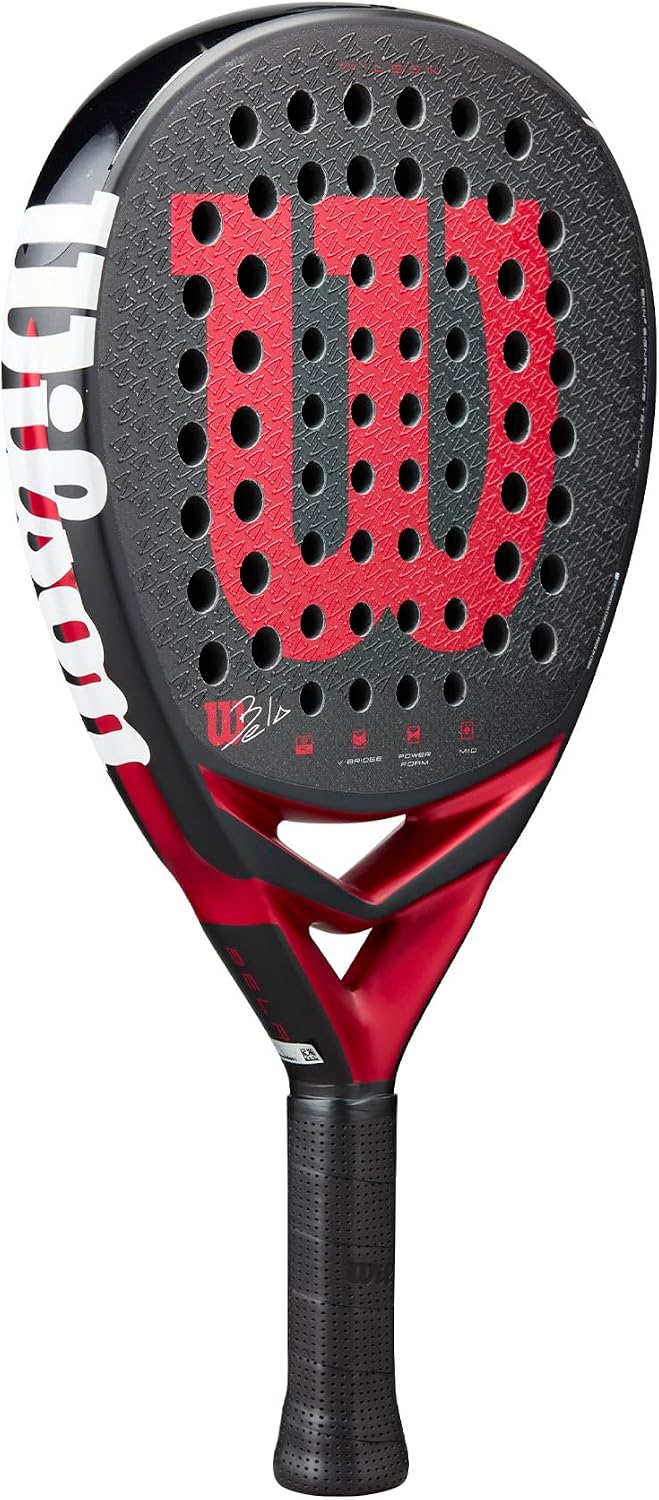 Wilson Bela V3 Palas de pádel - Tamaño de agarre 2-4 1\/4"