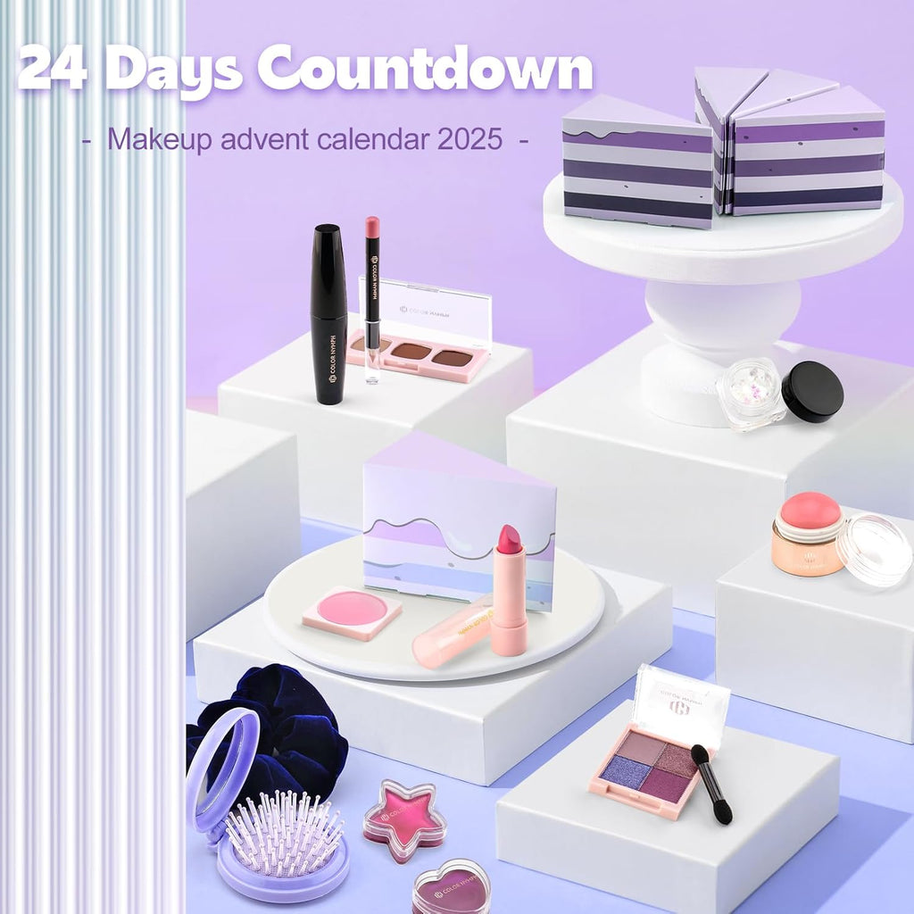 Color Nymph Calendario de Adviento de maquillaje 2025, calendario d...