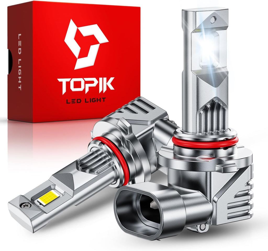 TOPIK Bombilla LED 9005\/HB3, 900% más brillante y más clara que la...