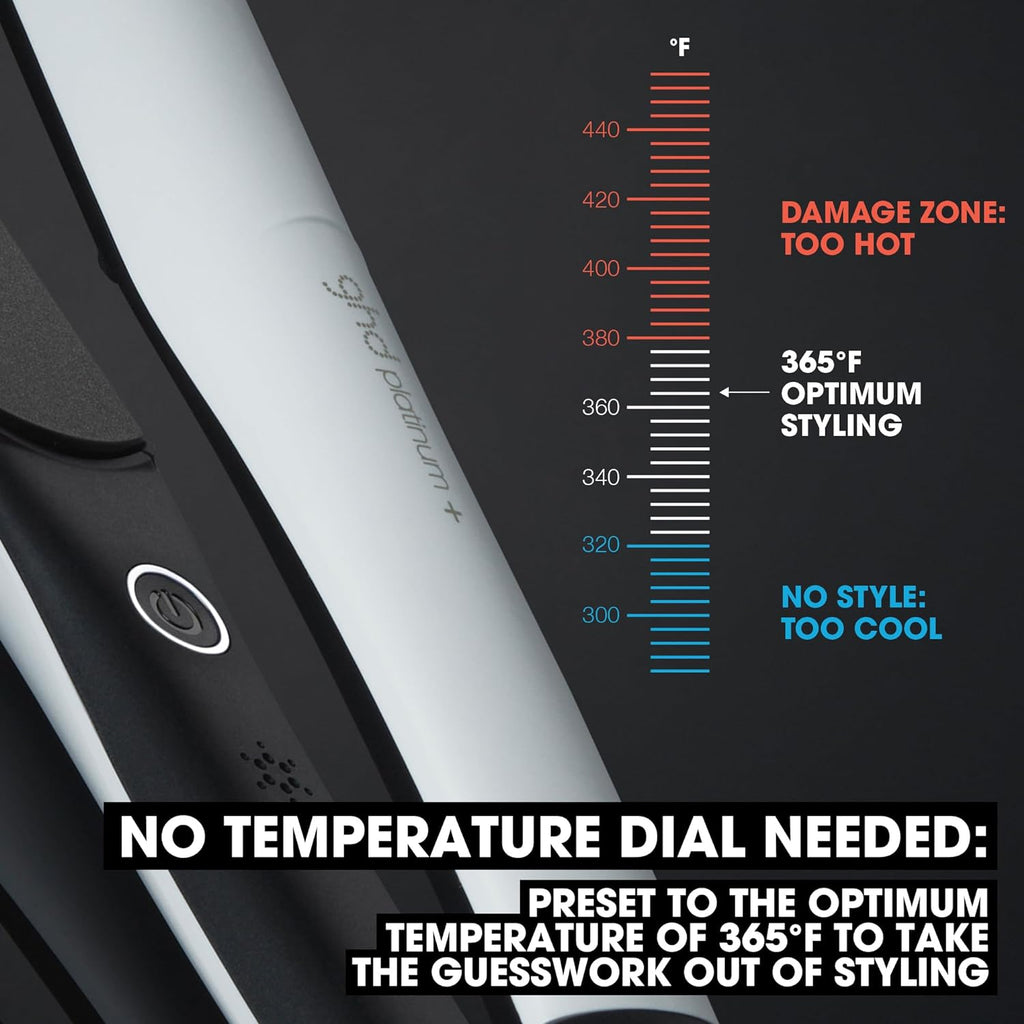 Plancha de pelo ghd Platinum+ Styler \u2015 de 1", herramienta prof...