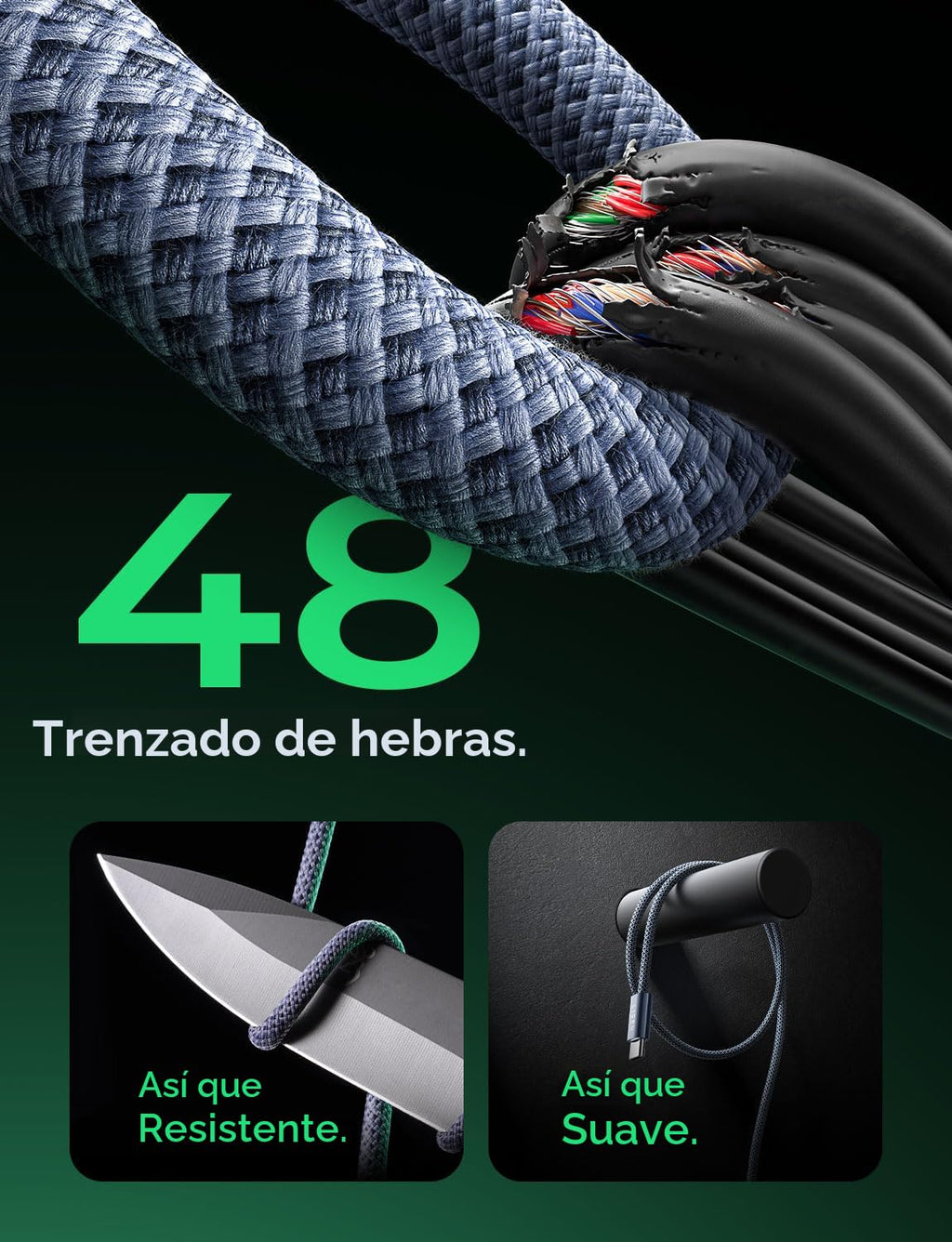 LISEN para Apple iPad Cargador de Carga Rápida 240W Cable USB C par...
