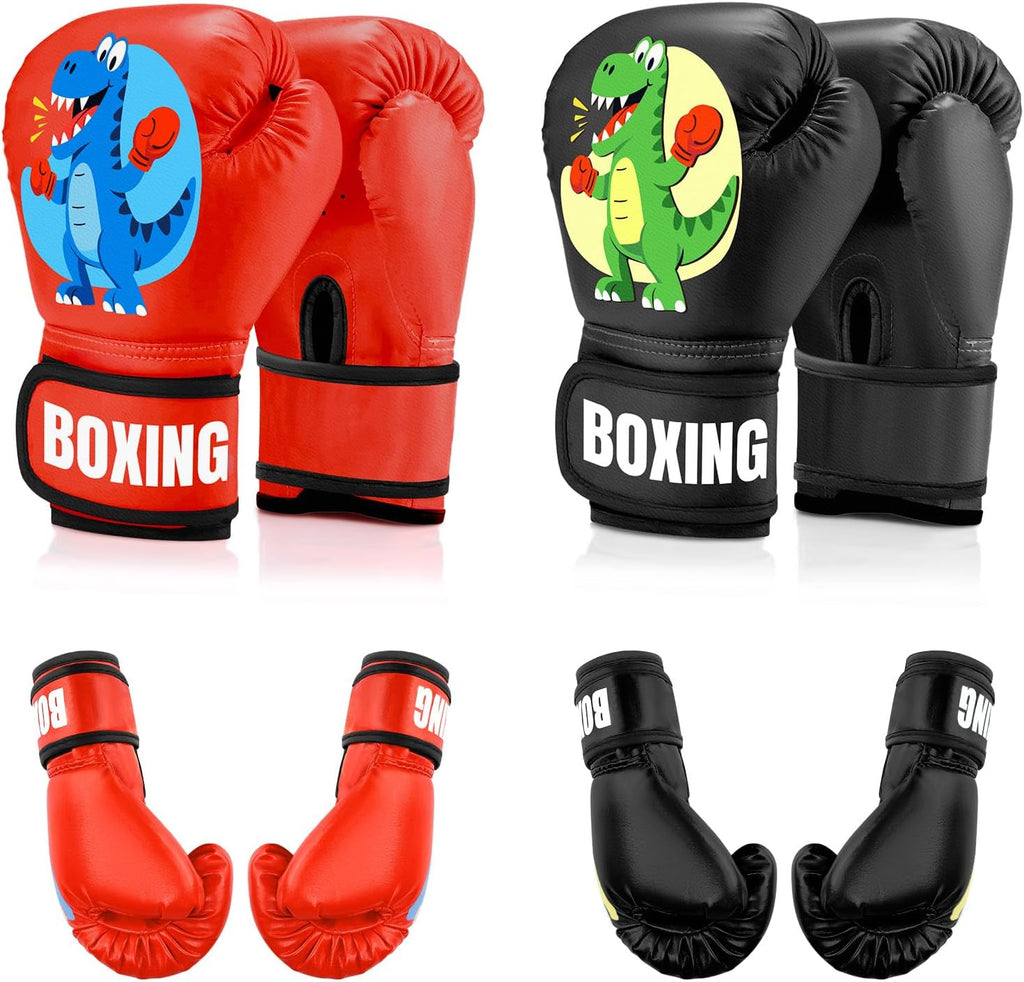 Guantes de boxeo para niños y niñas, guantes de entrenamiento de bo...
