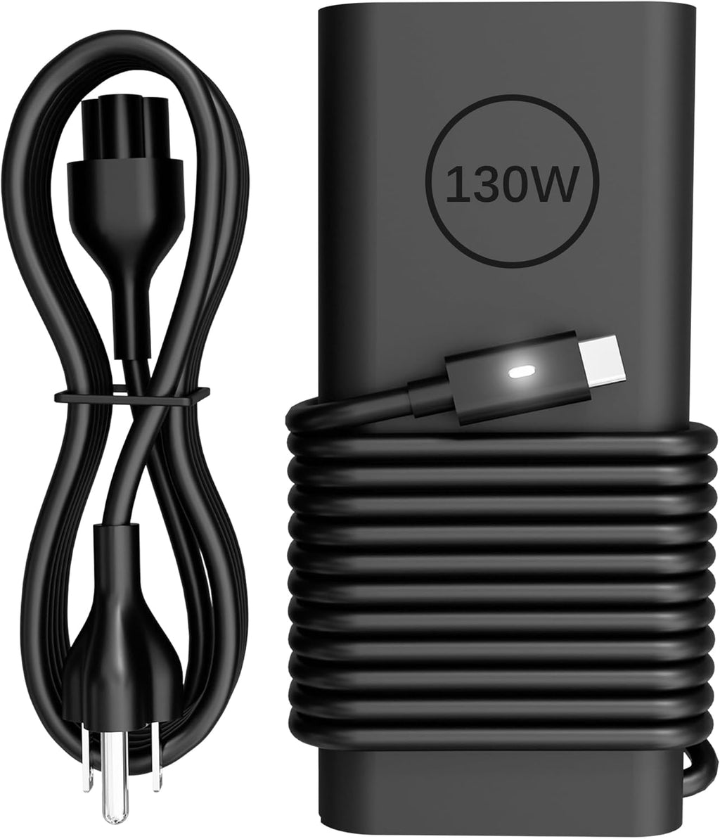 GEYUTOTE Reemplazo para cargador portátil Dell 130W 100W 65W USB ti...