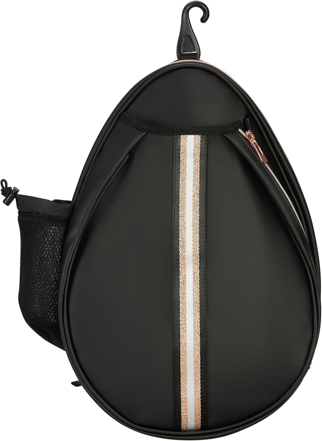Uriyesobida Mochila de Tenis Cruzada de un Hombro de PU Blanco para...