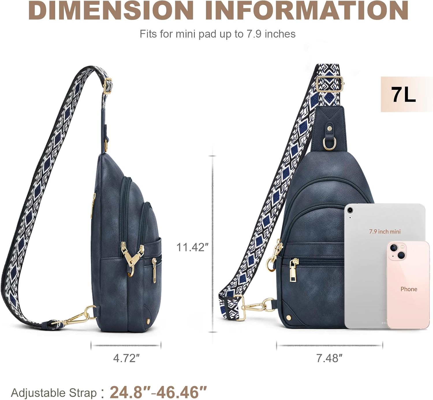 SYTRAH - Bolsos cruzados antirrobo para mujer, bolso de bandolera c...