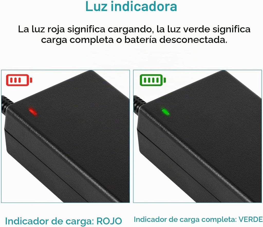 Cargador 67.2V 3A 4 enchufes para CityCoco 1000W Fat Tire Scooter,...
