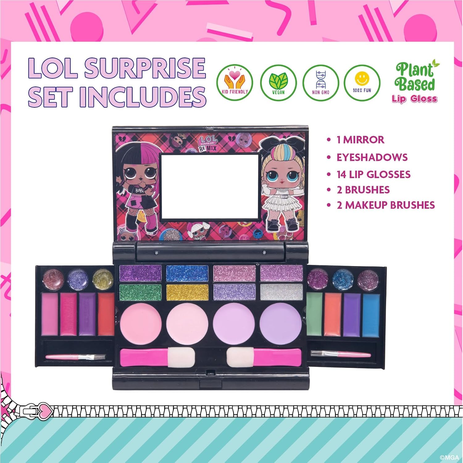 ¡Sorpresa L.O.L! Set compacto de cosméticos para niños Todo en Uno...