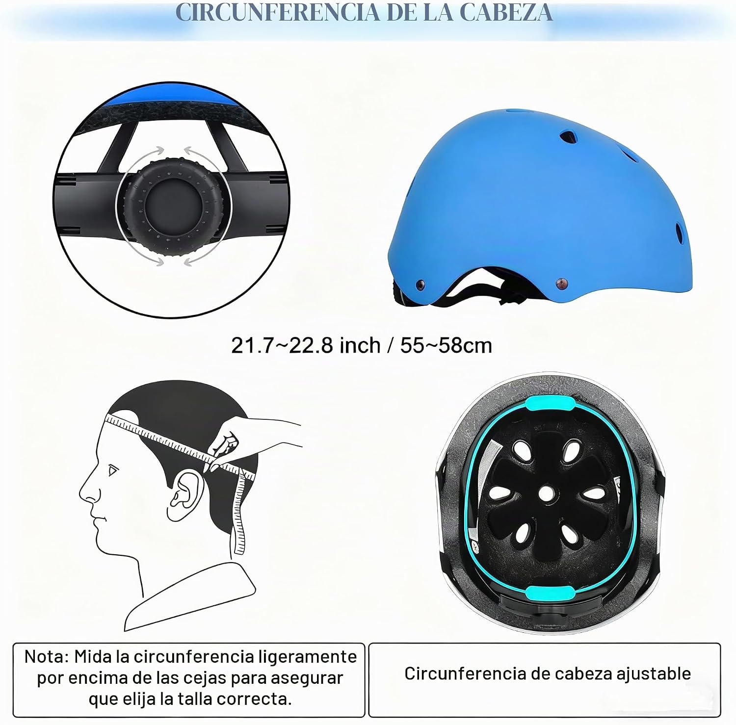 WayEee Juego de casco de bicicleta para niños, rodilleras, equipo d...