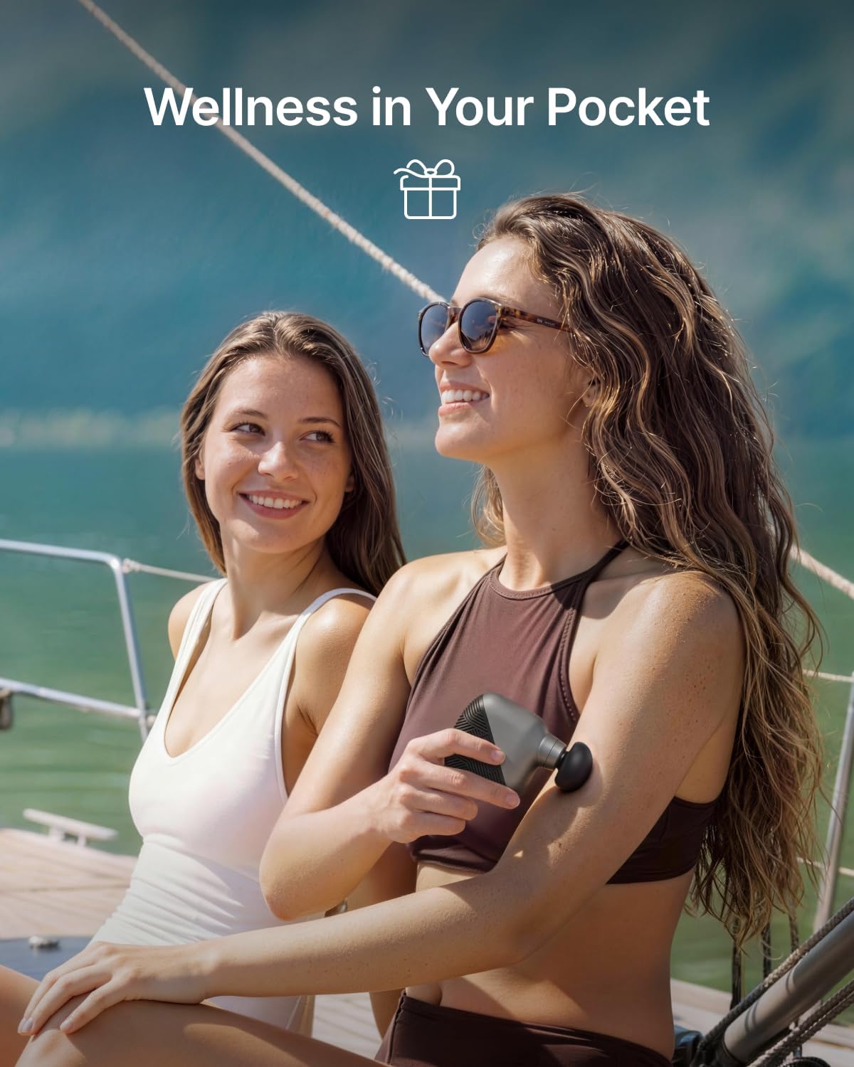 RENPHO Micro Pocket Mini Massage Gun, Fathers Day Dad Gifts for Wom...