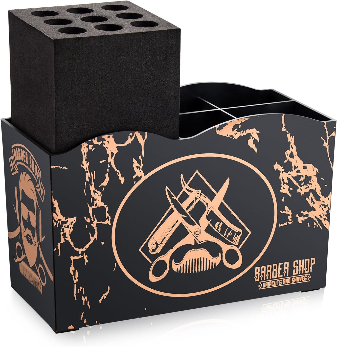 Noverlife - Caja organizadora profesional para tijeras de barbero,...