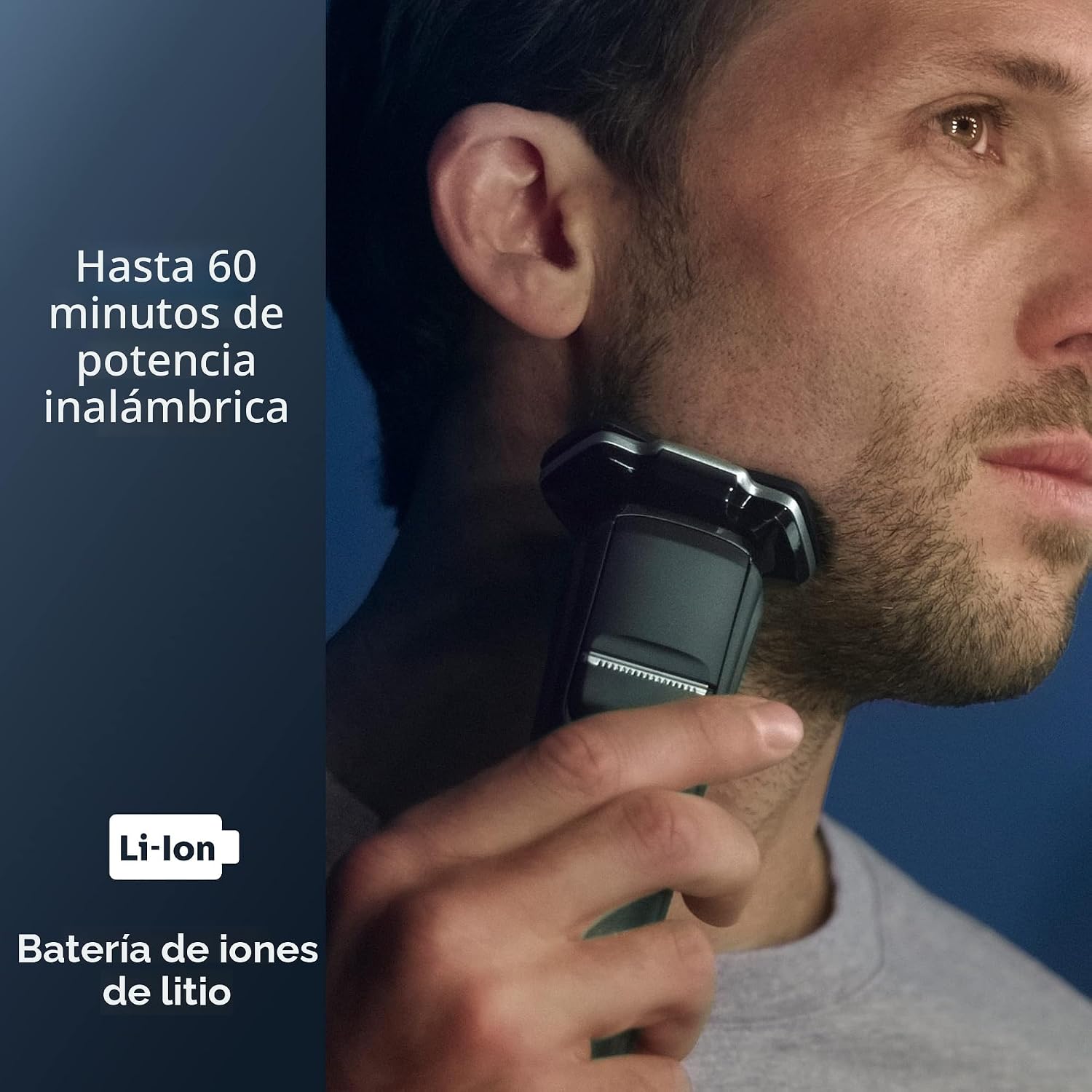 Philips Norelco Shaver 7200 - Afeitadora eléctrica recargable en se...