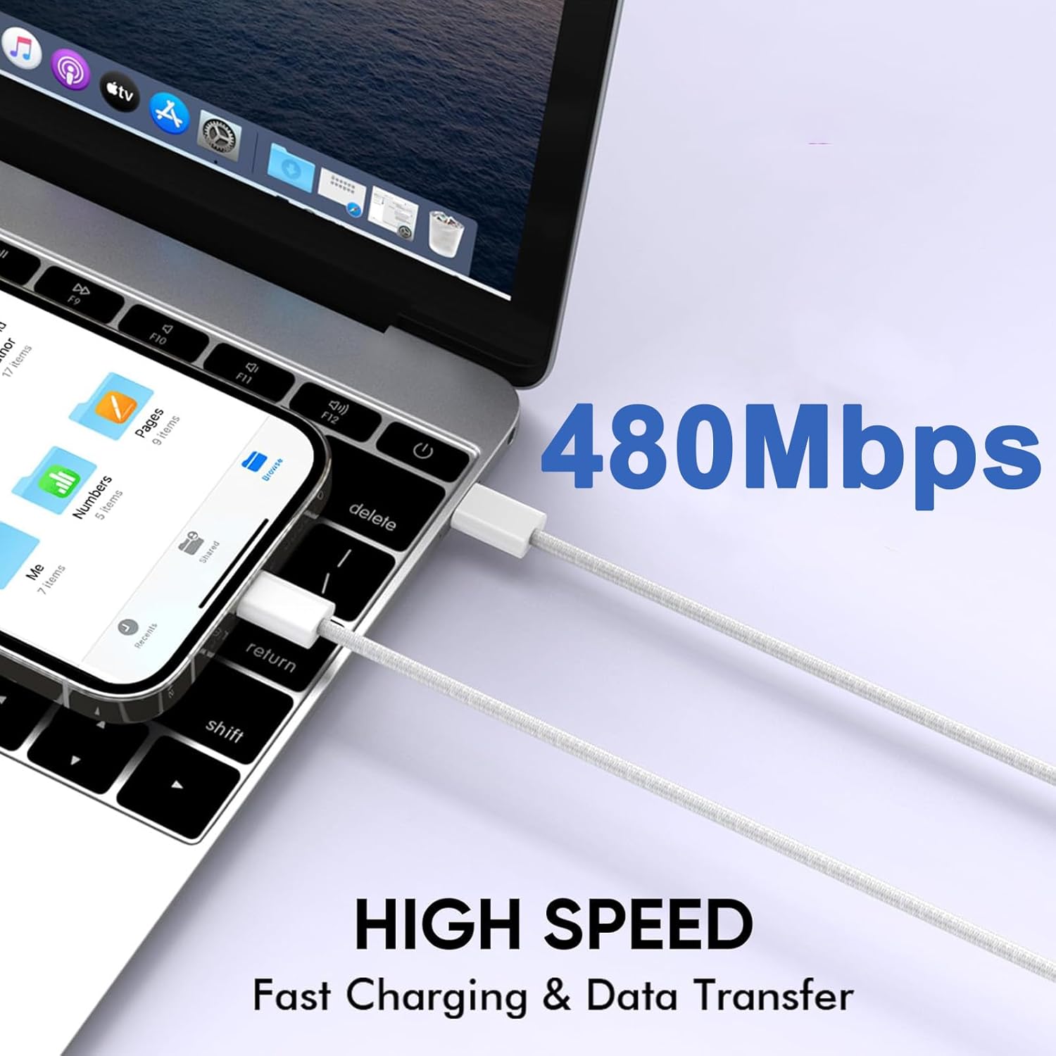 Bloque de carga rápida USBC de 40 a 60 W, carga rápida para iPhone...