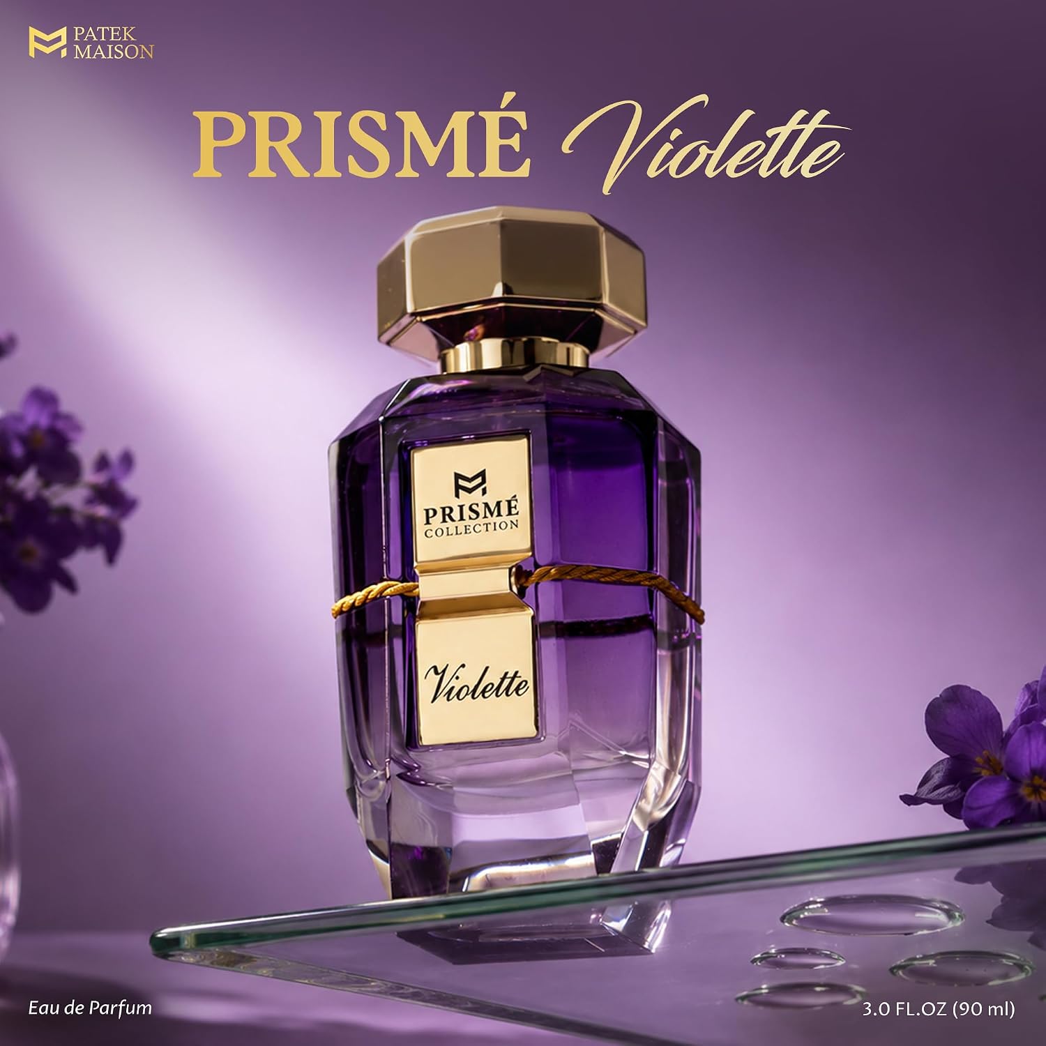 Patek Maison Prismé Violette Eau de Parfum con Notas de Pera, Manda...