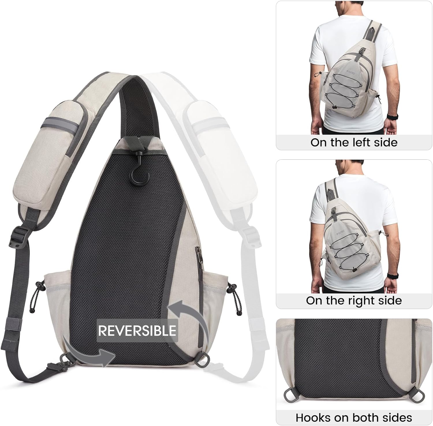 G4Free Pickleball Bag, bolso bandolera para hombres y mujeres, moch...