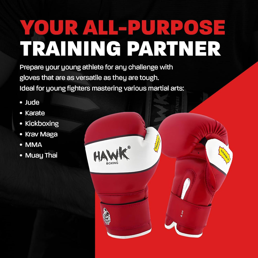 Guantes de boxeo para niños, saco de boxeo juvenil, guantes de Kick...