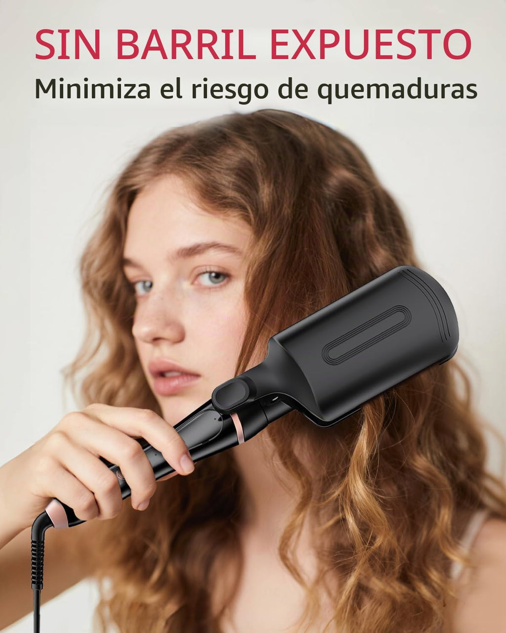 Rizador 5 en 1, Juego de Varita Rizadora Versátil Ondulador de Cabe...
