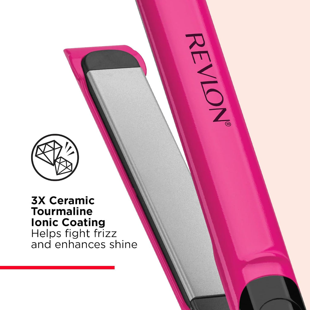 Revlon Smooth Brilliance Plancha de cabello de cerámica | Desliza s...
