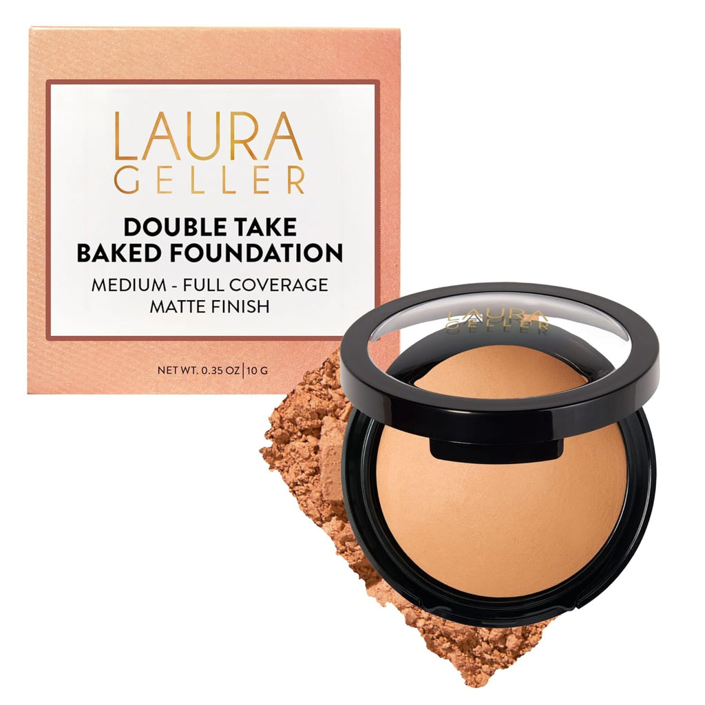 LAURA GELLER NEW YORK Base en Polvo Baked Double Take - Dorado Medi...