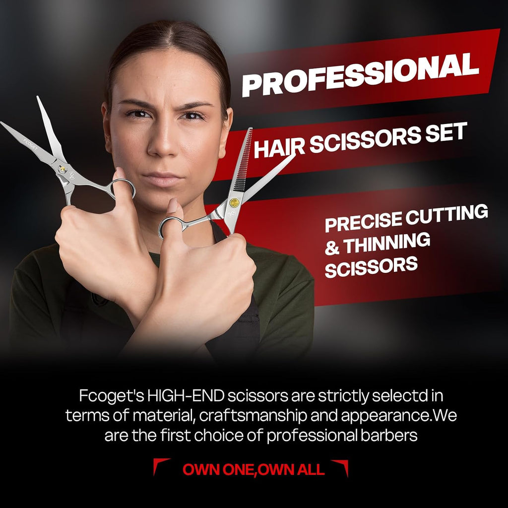 Tijeras profesionales de corte de pelo para mano derecha \u2013 6.8...