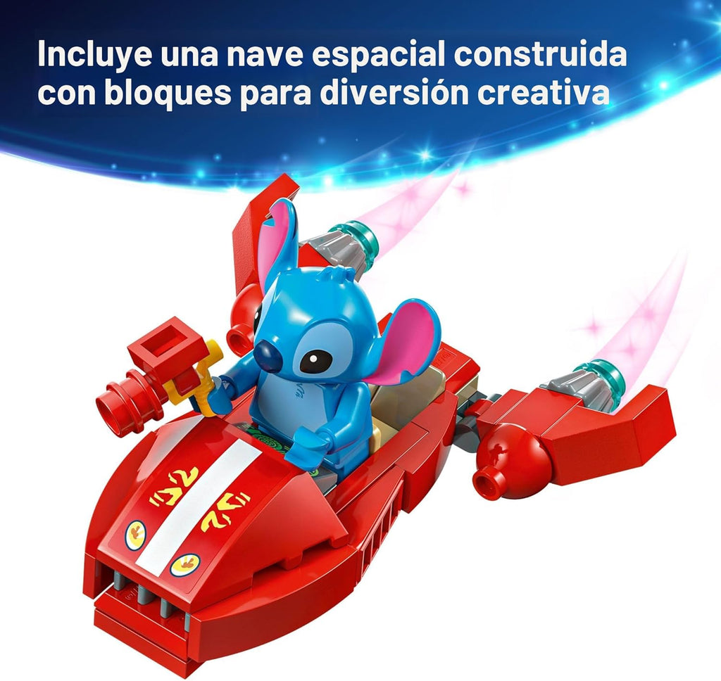 LEGO Disney Lilo y Stitch Casa de Playa - Set de Construcción para...