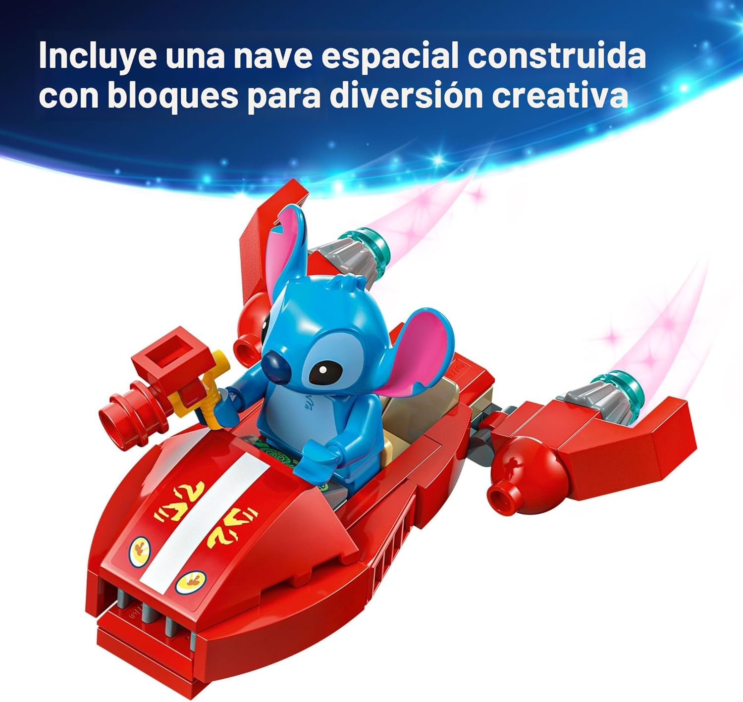 LEGO Disney Lilo y Stitch Casa de Playa - Set de Construcción para...