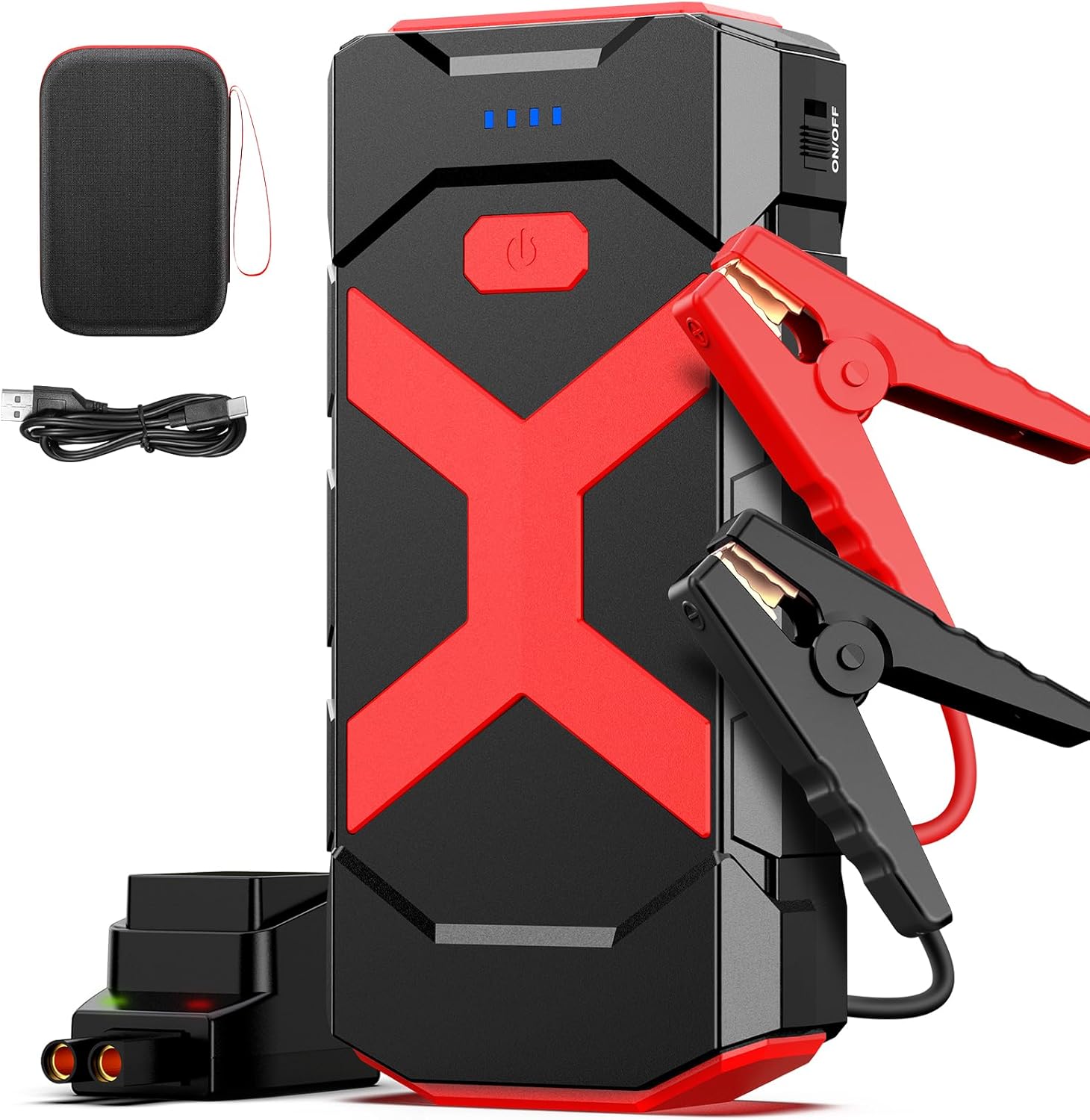 BOOKOO Arrancador A9 de 4000 A para automóvil, barco, cortacésped,...