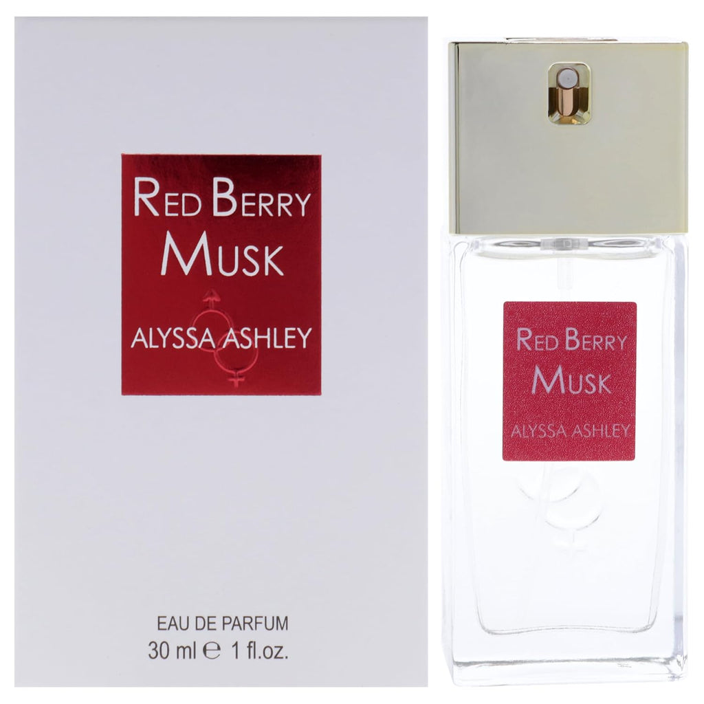 Alyssa Ashley Red Berry Musk - Mini perfume para mujeres y colonia...