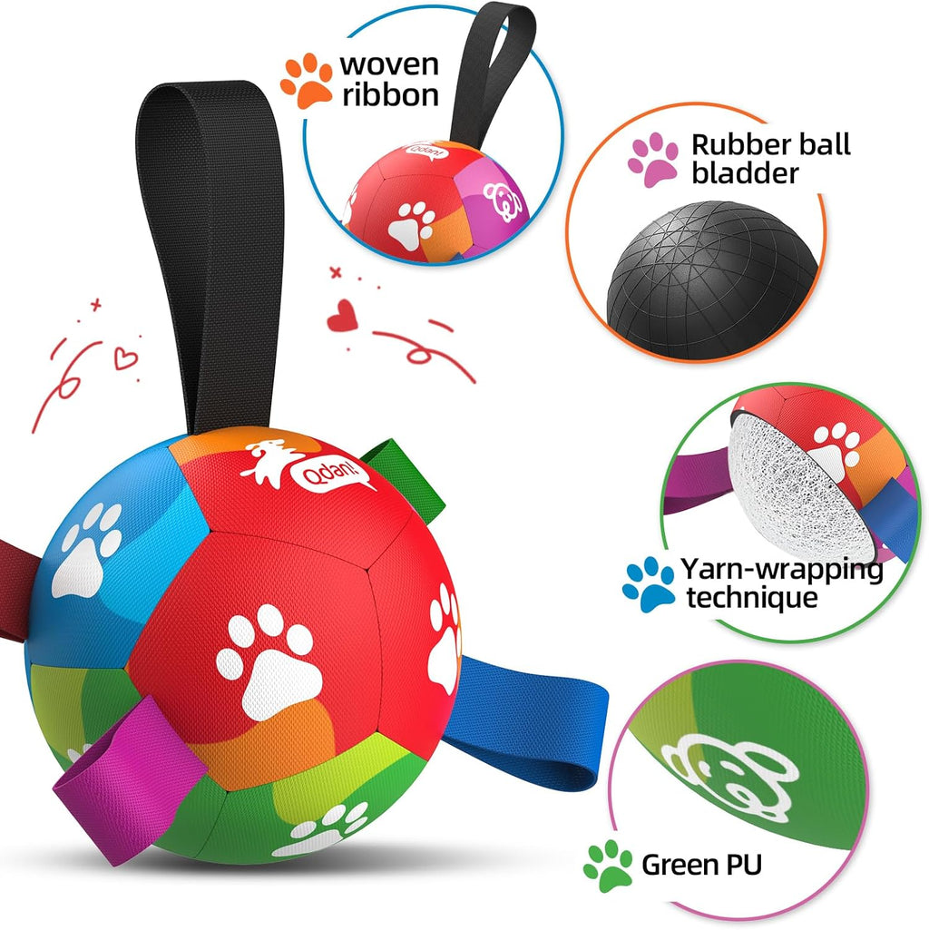 QDAN Juguetes para perros pequeños, juguetes para cachorros, pelota...