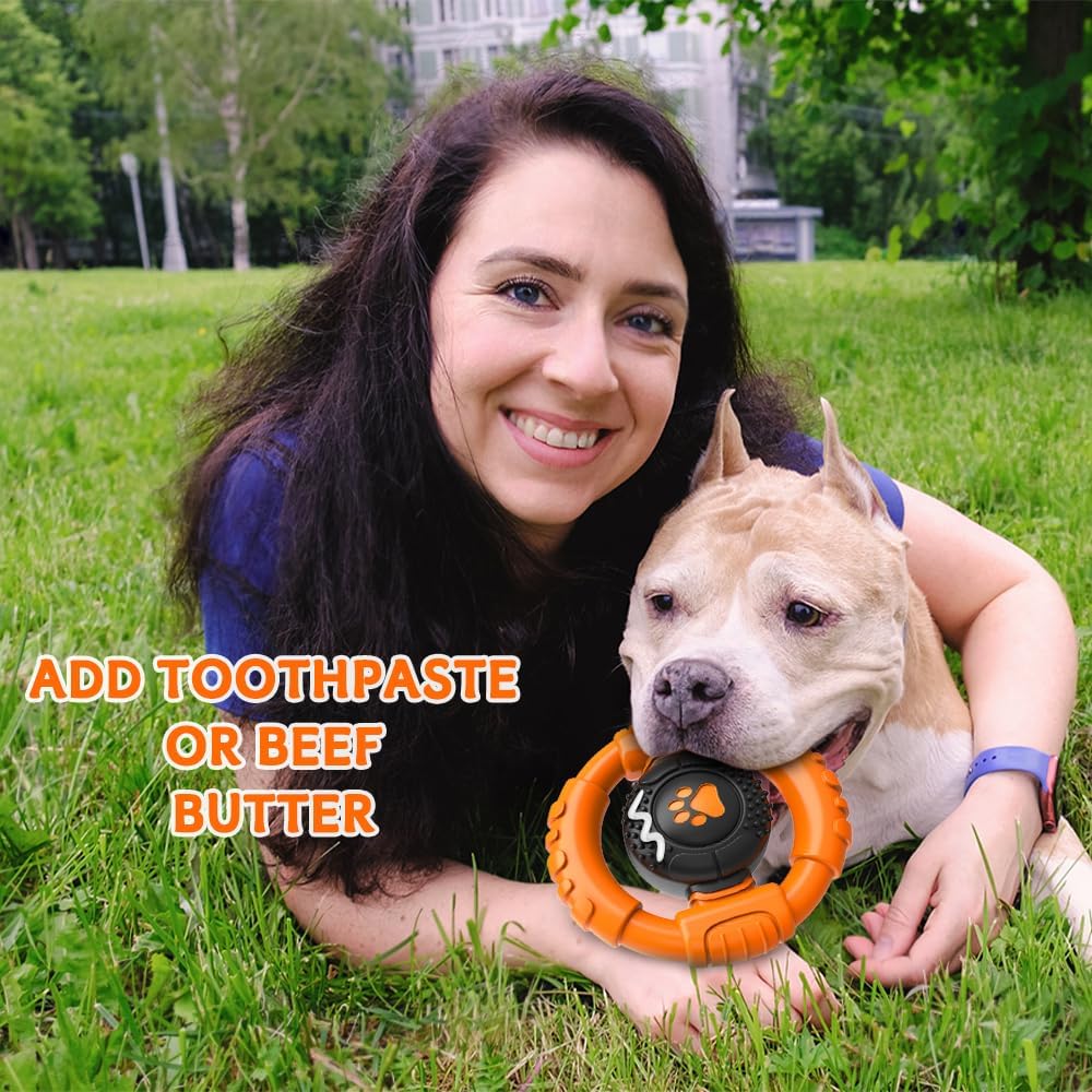 VRTOP Juguetes para perros para masticadores agresivos, razas grand...