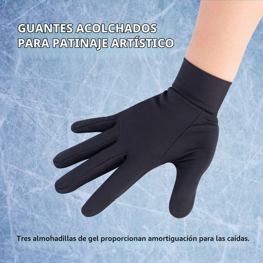 SARIUROS Guantes de patinaje artístico, guantes de patinaje sobre h...