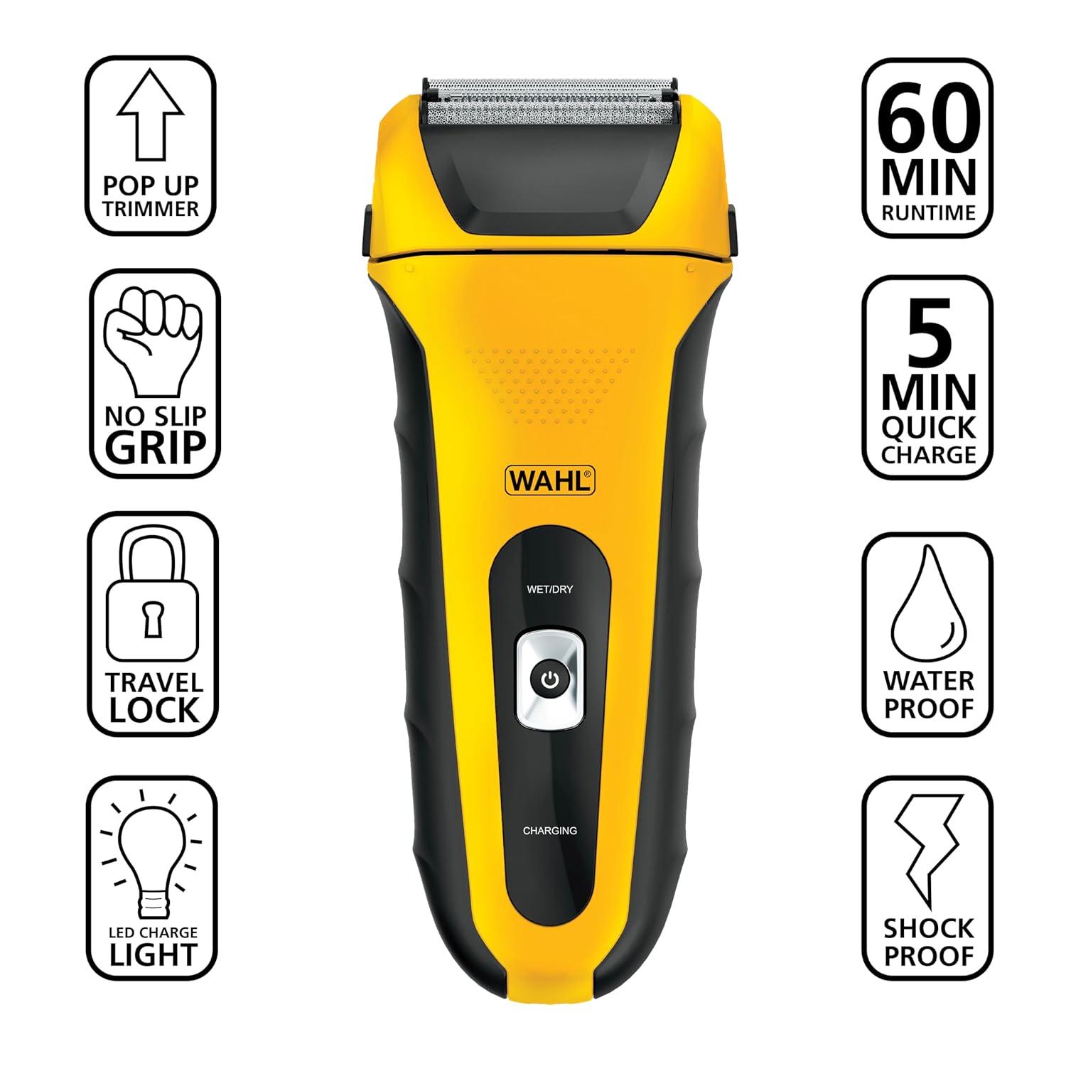 Wahl Lifeproof - Afeitadora de papel de iones de litio \u2013 Maqui...