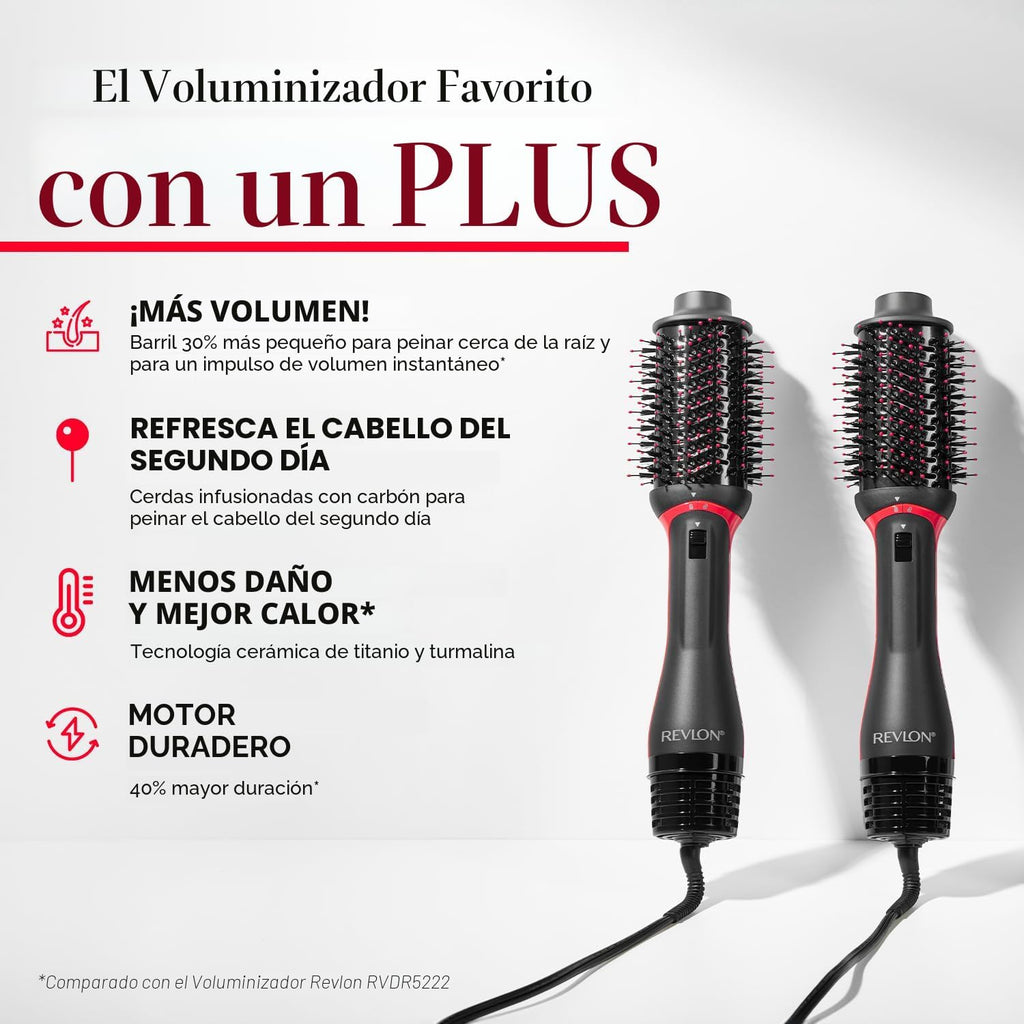 REVLON One Step Volumizer PLUS Secador y Estilizador de Cabello - M...