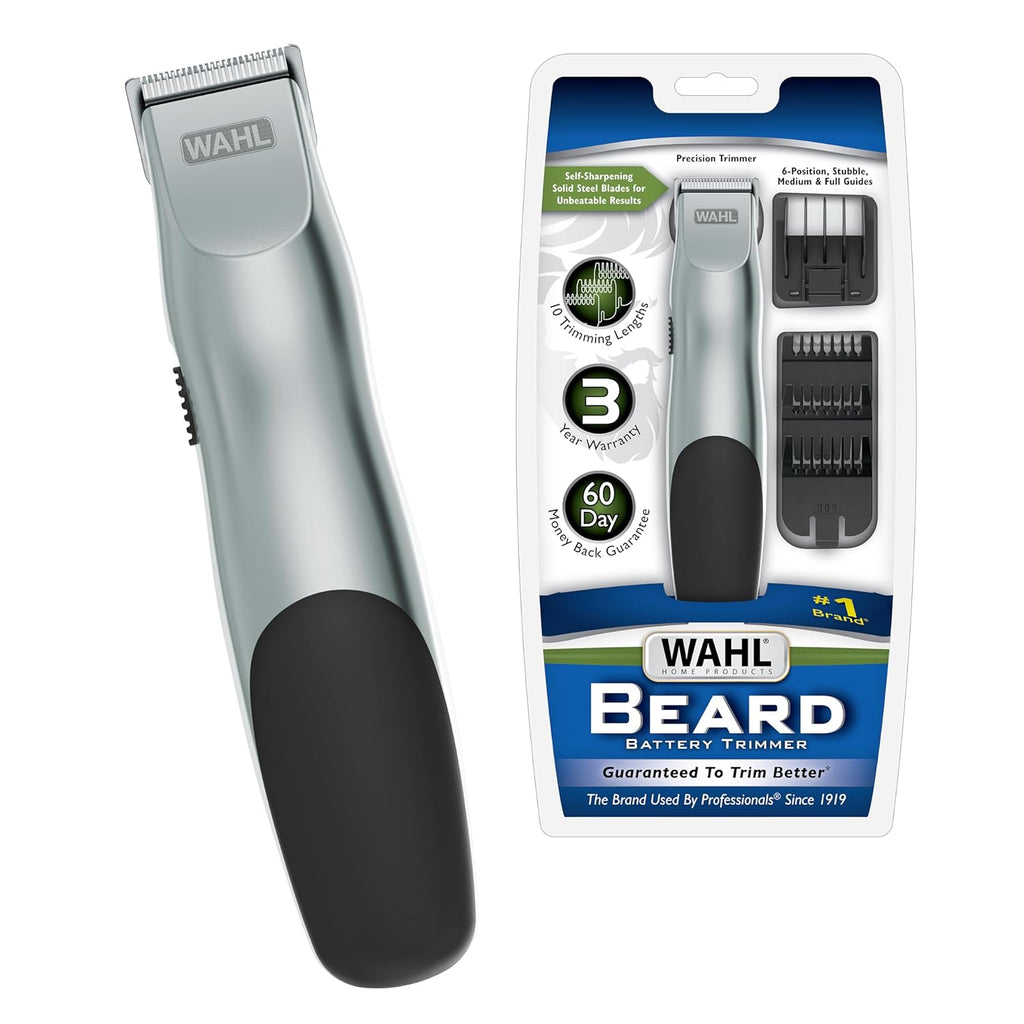 Wahl Groomsman Recortador de barba y bigote a batería para el afeit...