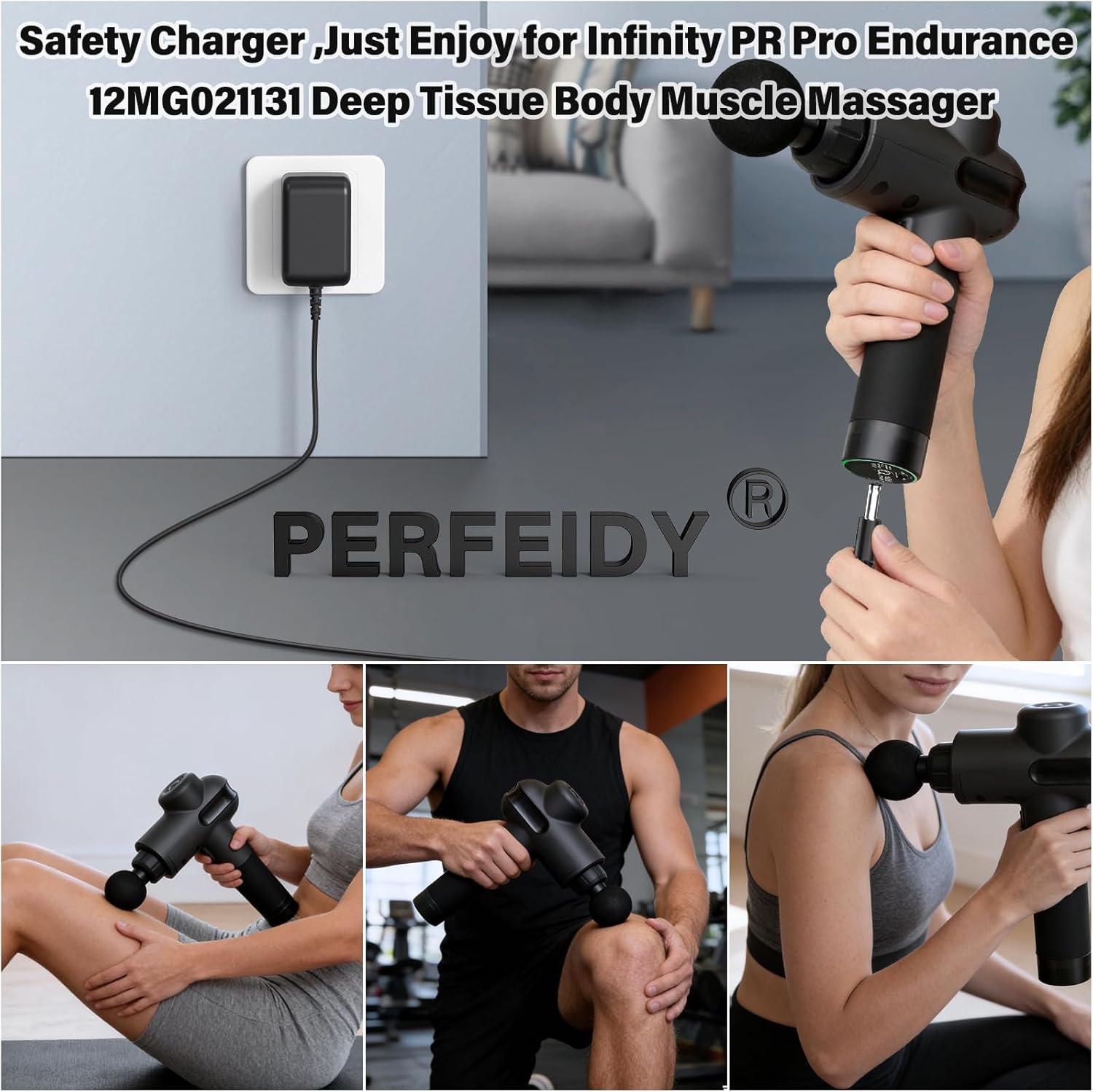 Cable de alimentación de cargador de 26 V para Infinity PR Pro Endu...