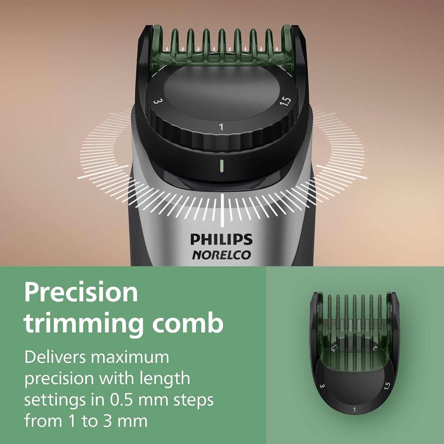 Norelco Philips MG5995\/40 - Cortadora eléctrica de 21 piezas serie...