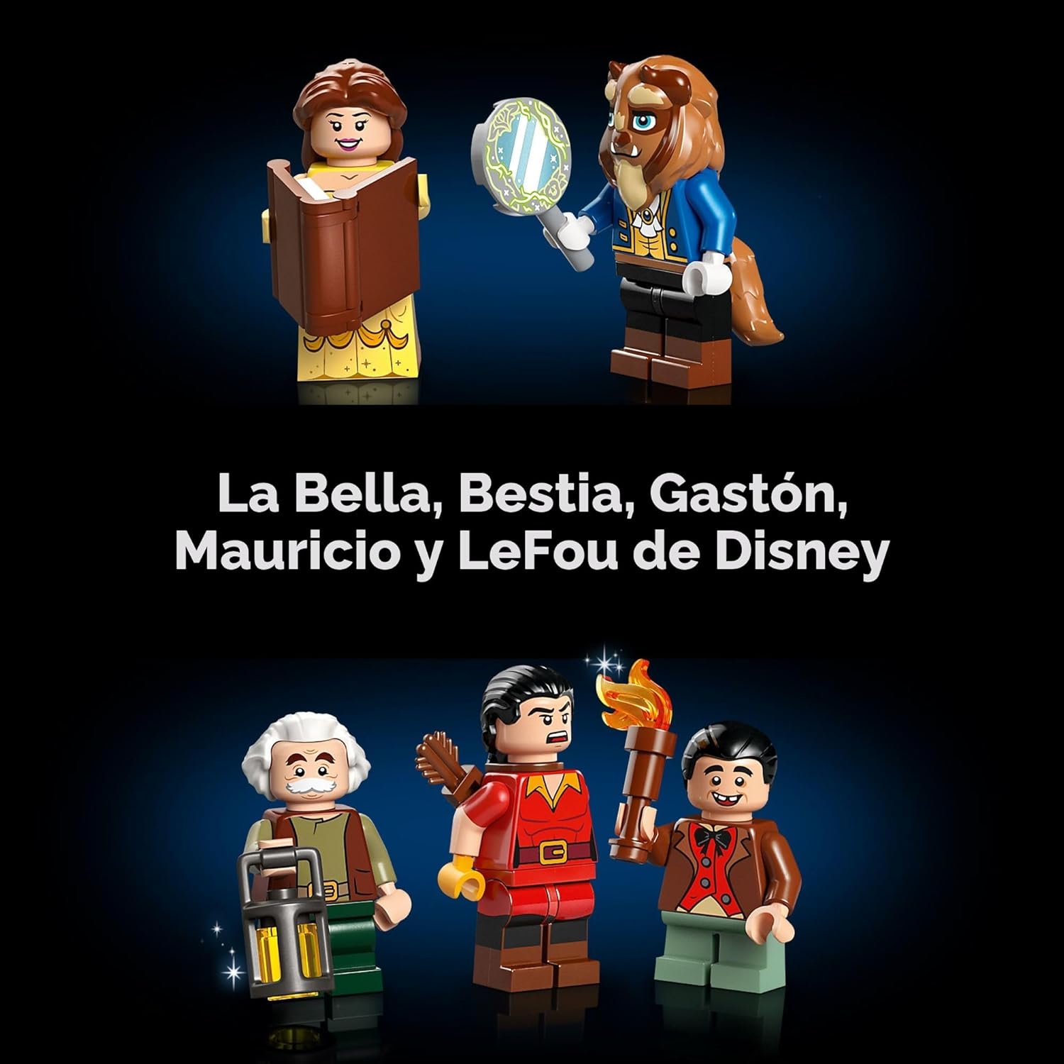 LEGO Juego de construcción del castillo de la princesa de Disney, L...