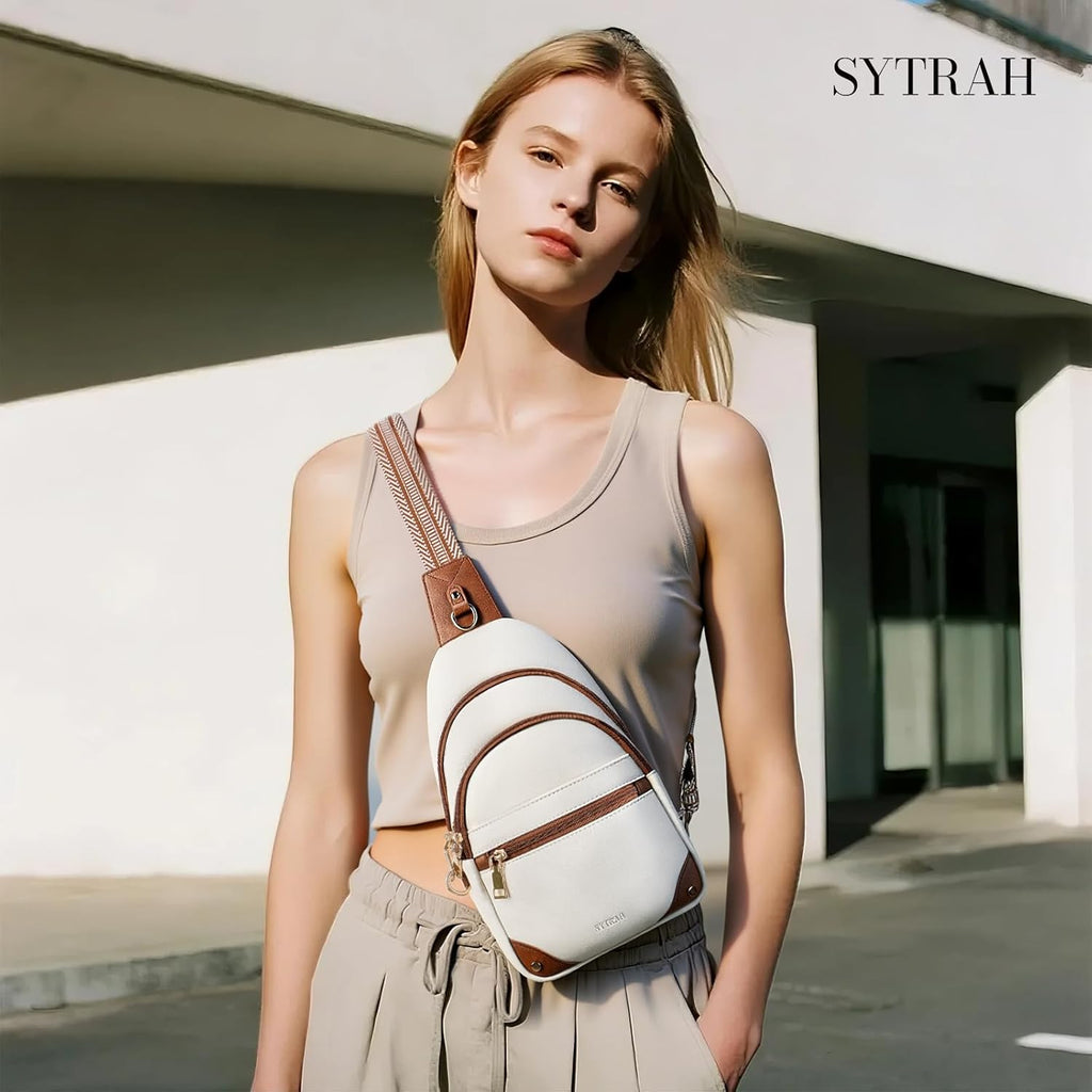 SYTRAH Bolsas cruzadas antirrobo para mujer, bolsa de viaje RFID, b...