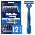 Maquinillas de afeitar desechables Gillette Sensor3 Comfort para ho...