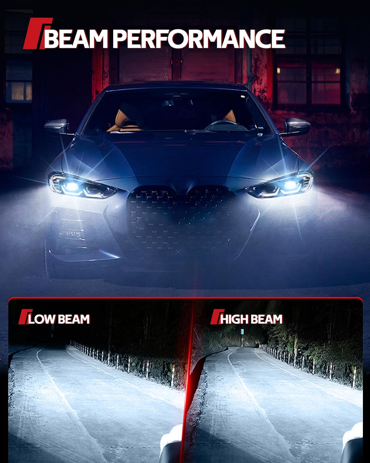 Torchbeam D3S HID - Bombillas para faros delanteros de xenón 8000K,...