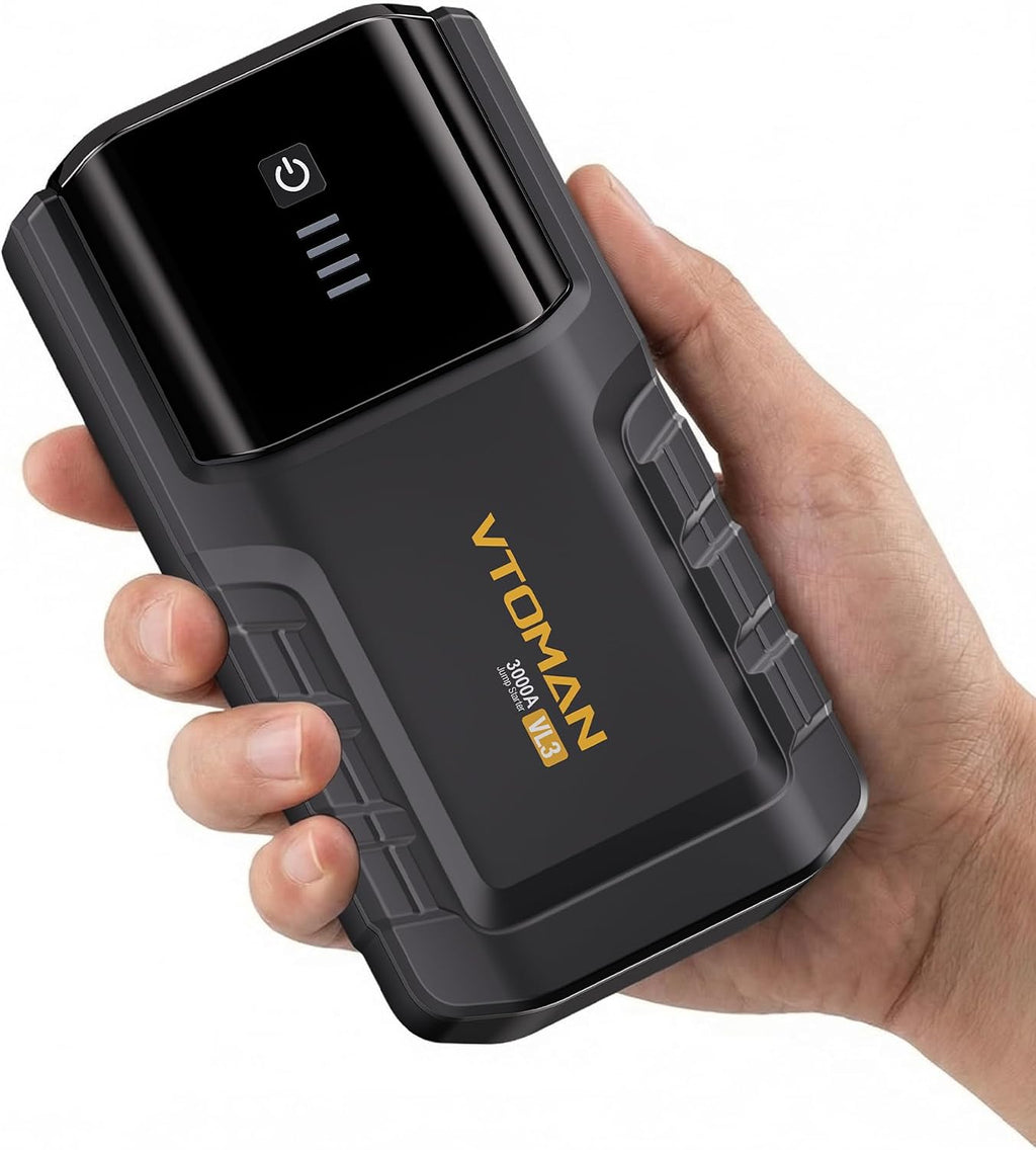 VTOMAN VL3 Arrancador de salto actualizado con batería LiFePO4, amp...